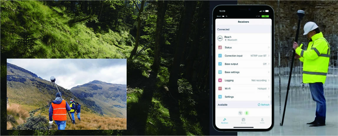 チルト補正が当たり前になる時代 ― Reach RS3が変えるGNSS測量の現場
